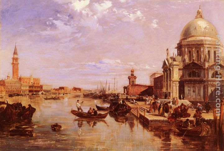 A View of the San Giorgio Church and the Grand Canal painting - Edward Pritchett A View of the San Giorgio Church and the Grand Canal art painting A View of the San Giorgio Church and the Grand Canal painting - Edward Pritchett A View of the San Giorgio Church and the Grand Canal art painting
